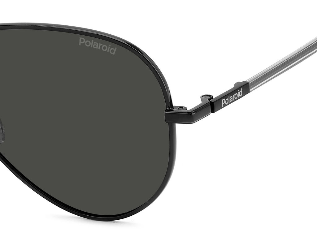 Солнцезащитные очки POLAROID PLD 4186/G/S/X Чёрный, мужские фото 4