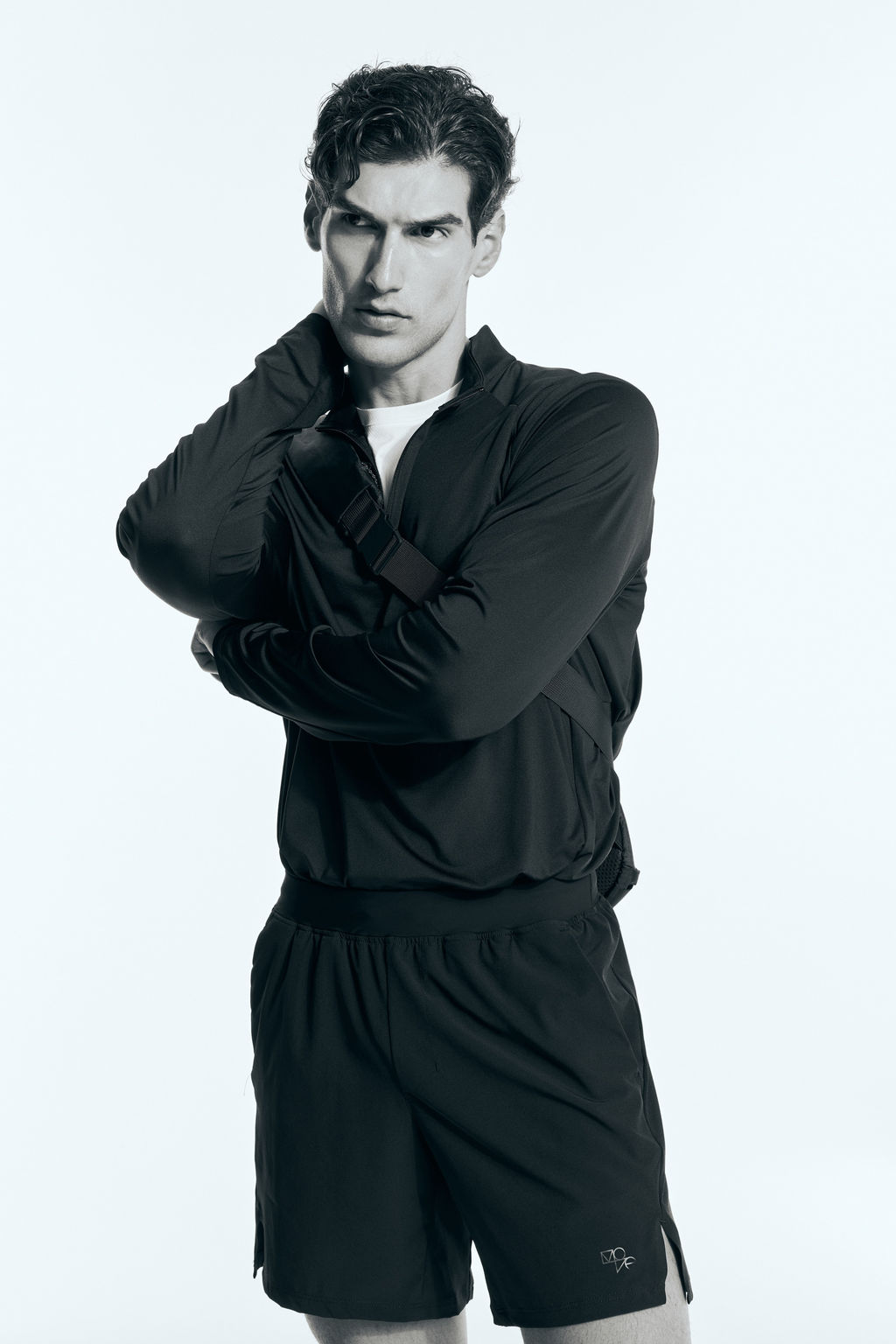 Pantal?n corto a media pierna con DryMove - H&m фото 8