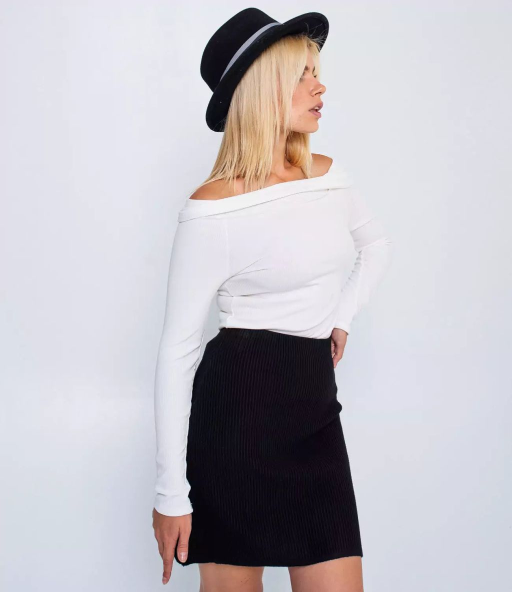 Юбка #КТ191, чёрный