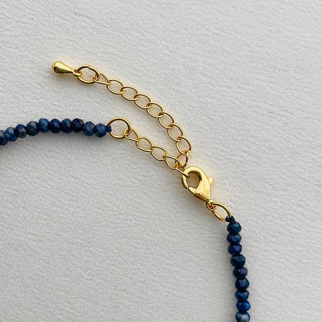 Браслет из Лазурита огранка 18 см +