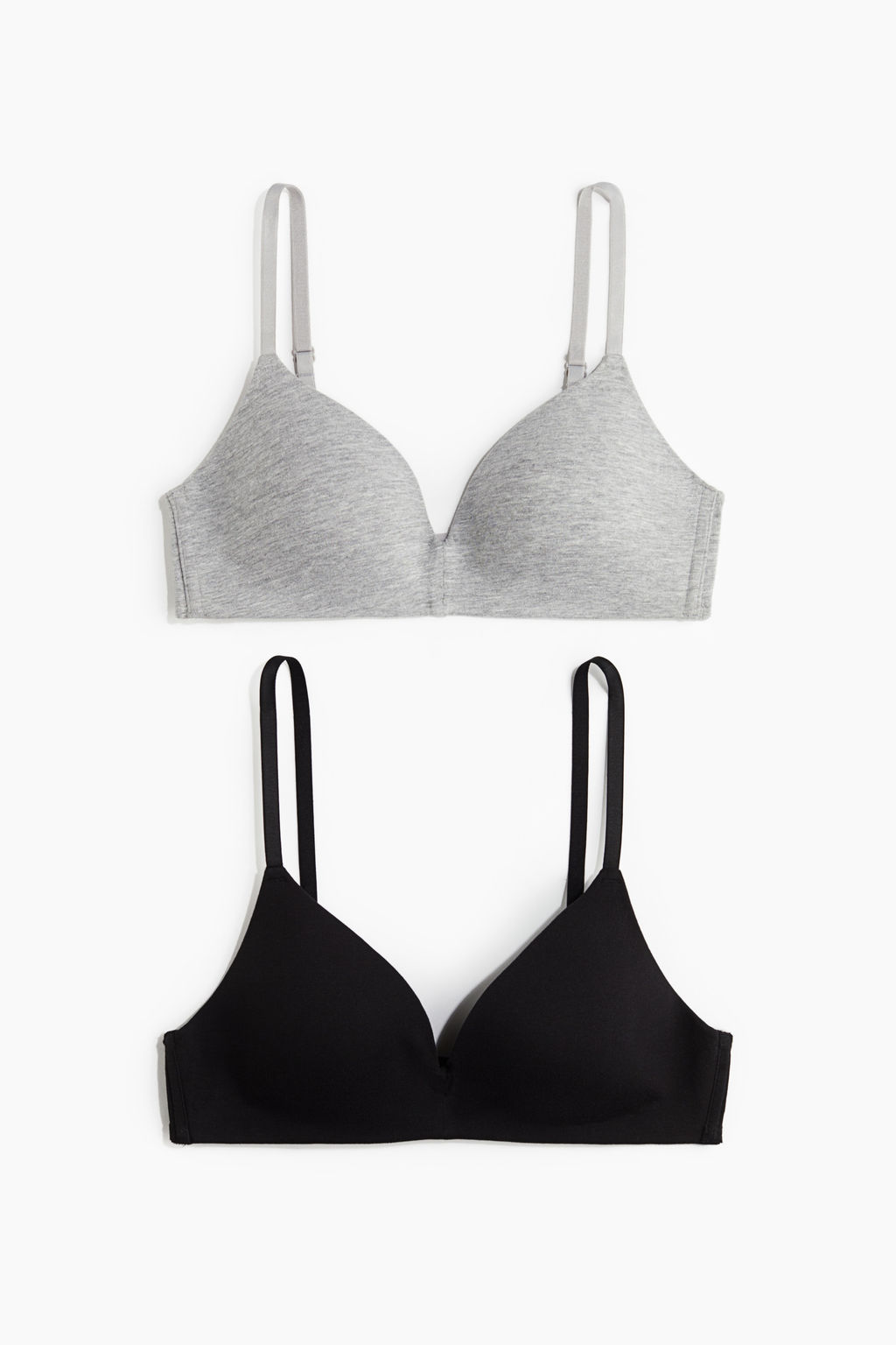 Pack de 2 sujetadores de algod?n sin aros - H&m фото 9