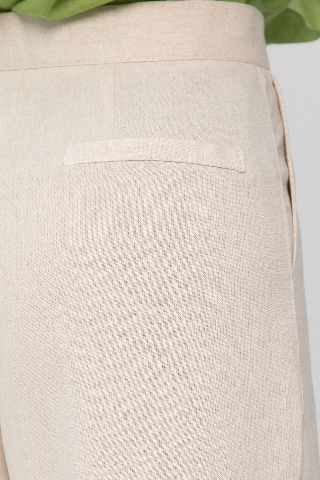 Брюки льняные Мэрлин (бежевые) Б15428-7М