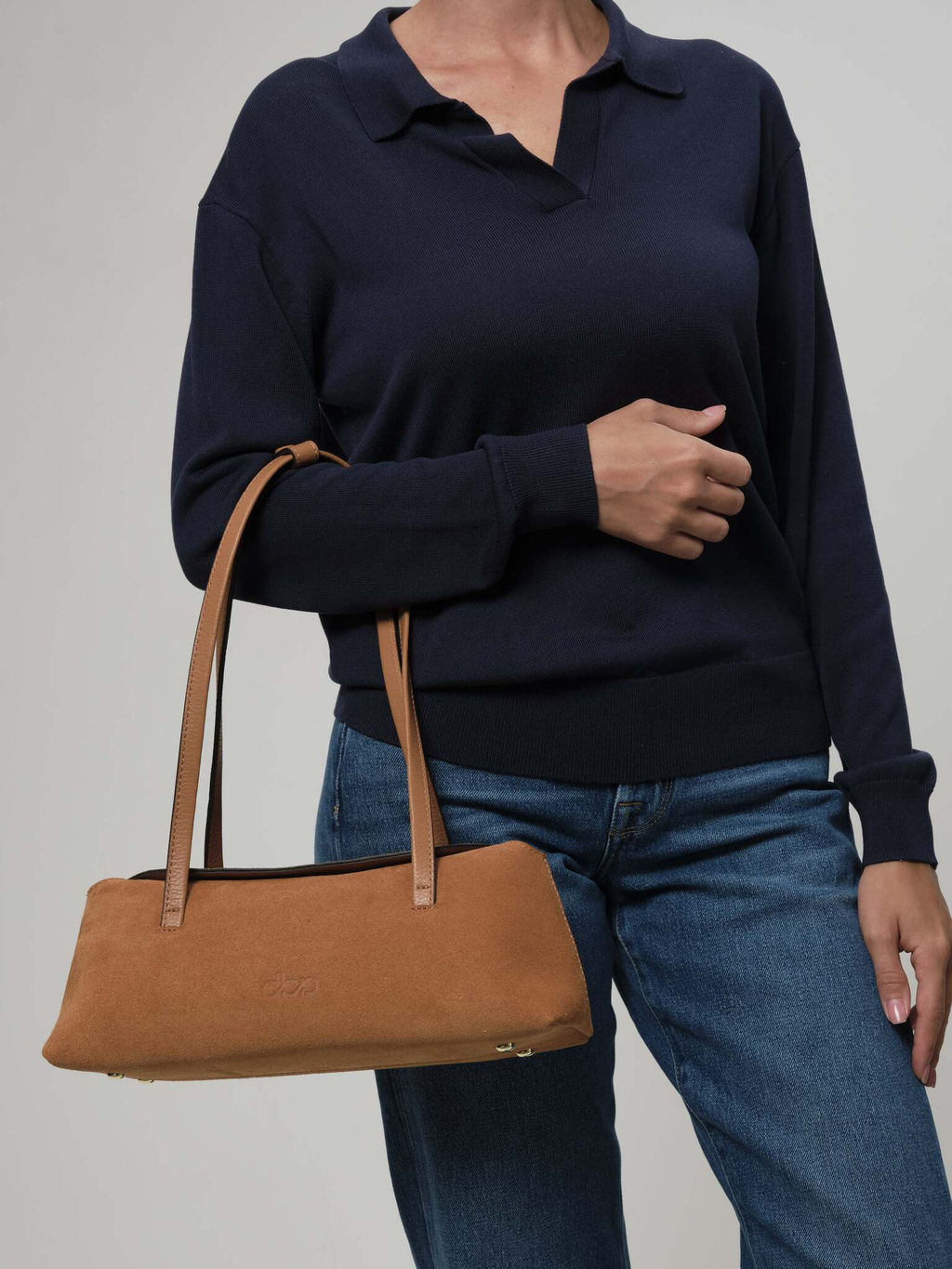 Сумка Raduy DBR 31127 коричневый лист  фото 2