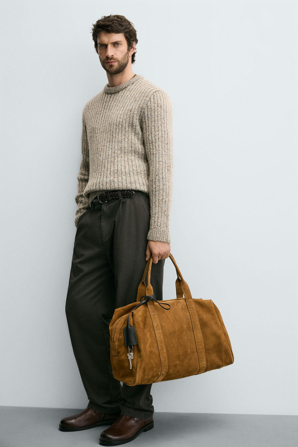 RIBBED TEXTURED JUMPER - Zara фото 6