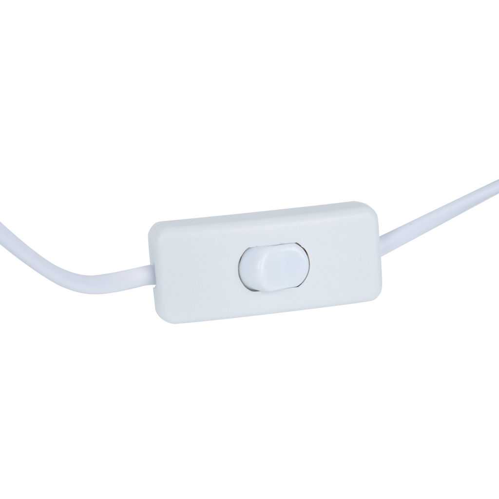 UML-B465 E14 WHITE Светильник настольный декоративный Кот, под лампу Е14, 40W. Механический выключатель. Белый. ТМ Uniel - Volpe фото 6