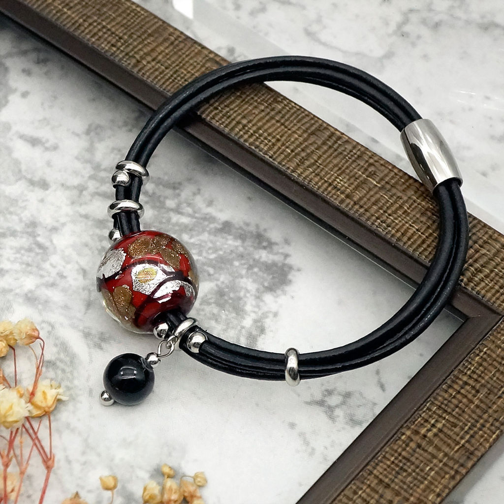 Браслет из муранского стекла