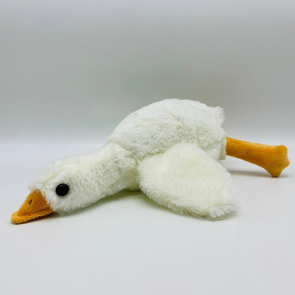 Мягкая игрушка Гусь меховой 37 см - Storyland фото 2