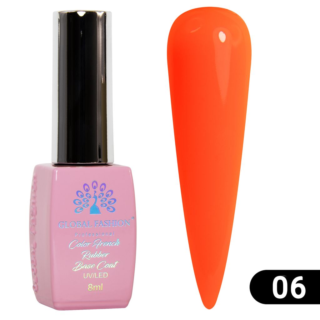 Неоновая база Global Fashion, 8 мл, 06  фото 2