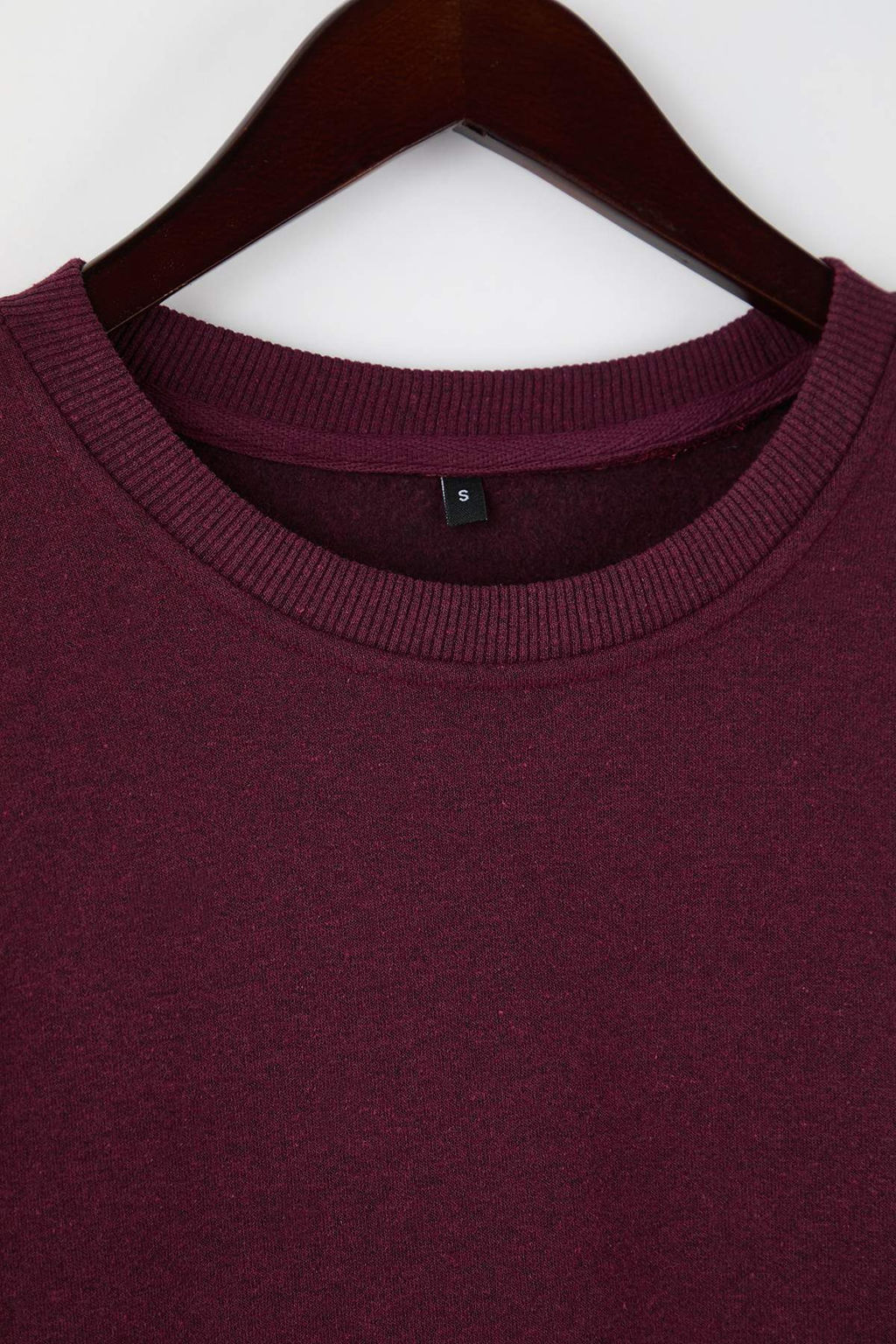 Siyah-Bordo-Lacivert 3lu Paket Regular/Normal Kesim Basic Ici Polar Sweatshirt TMNAW26SW00006