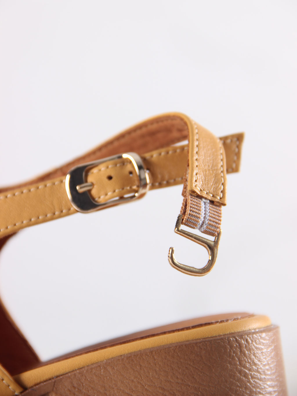 Босоножки 4013.23663bе.Тыква лион+коричневый