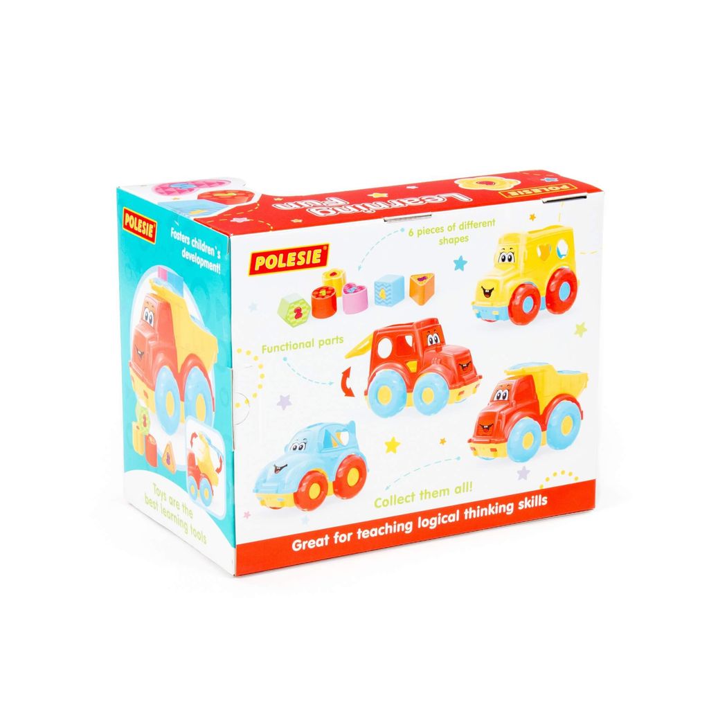 Игрушка развивающая Автомобиль легковой (в коробке) - Полесье фото 6