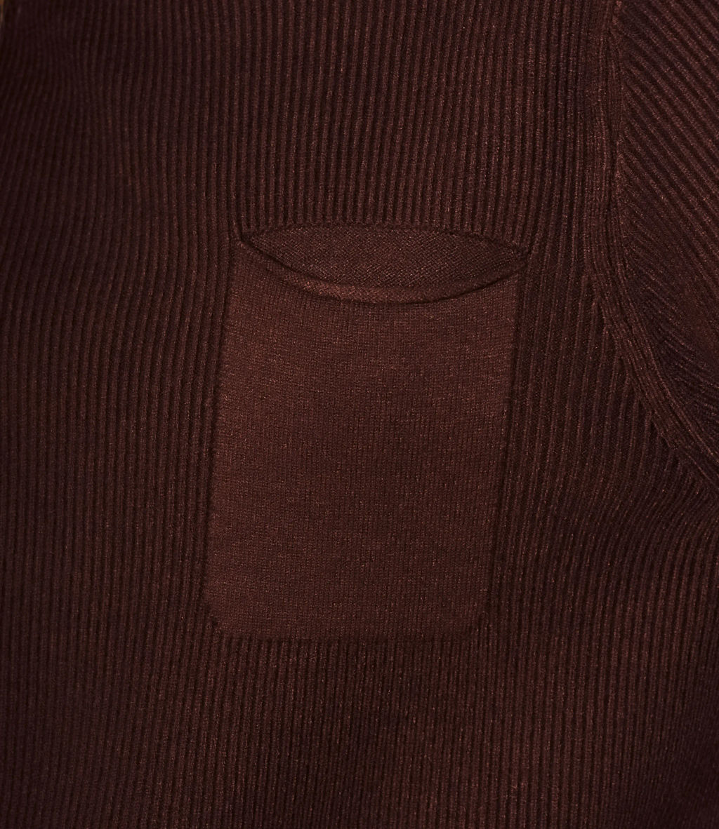 Джемпер #КТ24062, шоколадный