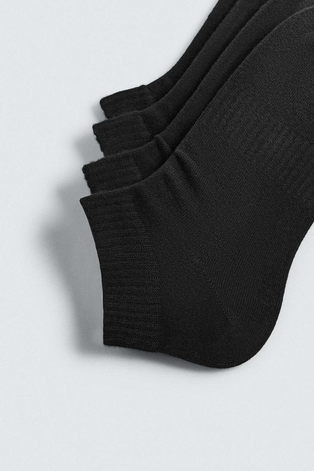 CALCETINES B?SICOS TOBILLEROS PACK 4 / Negro - Zara фото 2