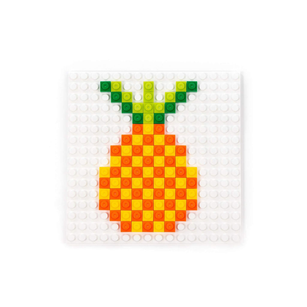 Конструктор Классик Мозаика №7 (экзотические фрукты) (350 элементов) (в пакете) - Полесье фото 4