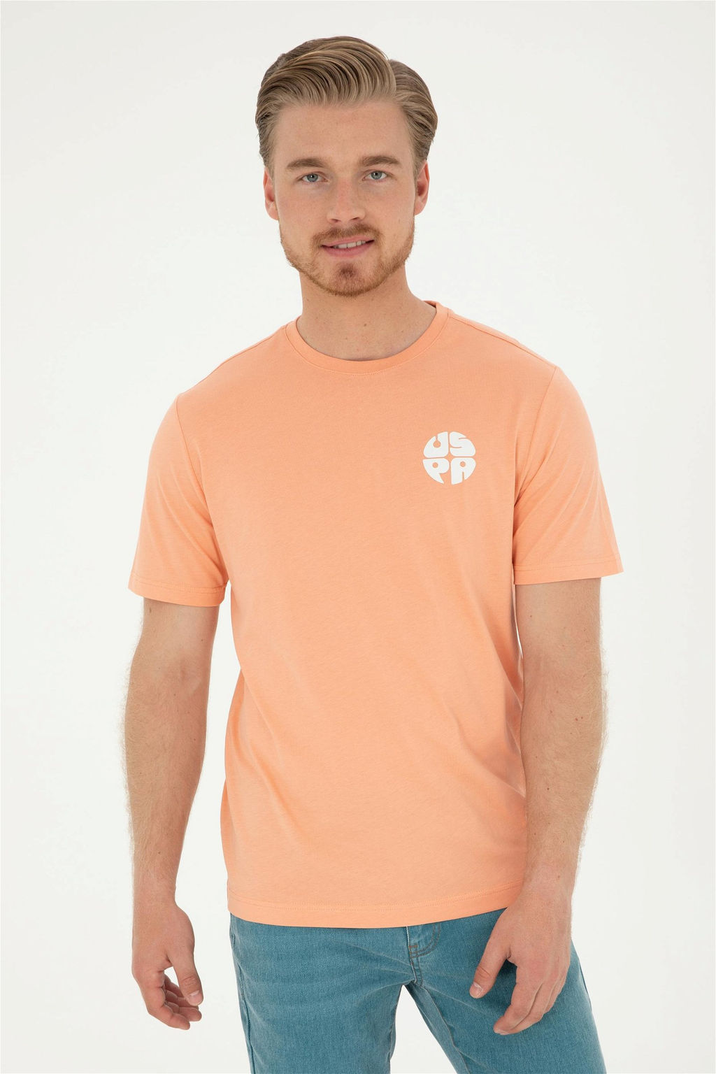 Мужская футболка с лососем Неожиданная скидка в корзине - U.s. polo assn фото 3