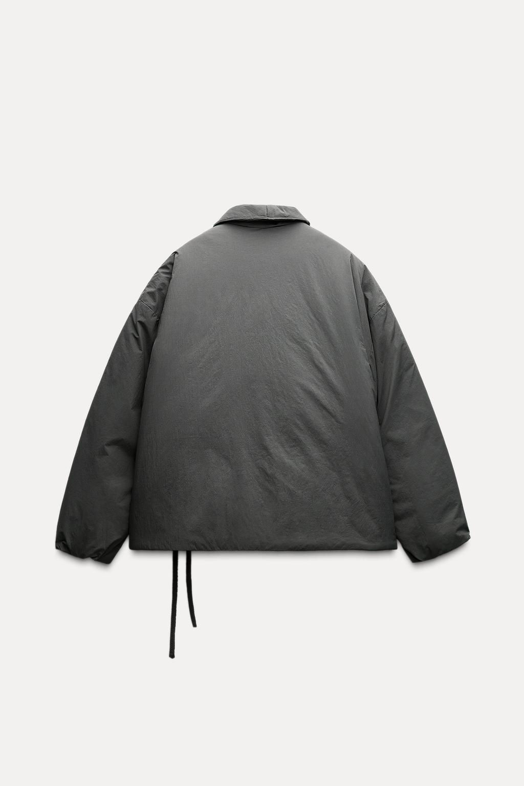 ZW COLLECTION WRAP-AROUND KIMONO JACKET - Zara фото 5