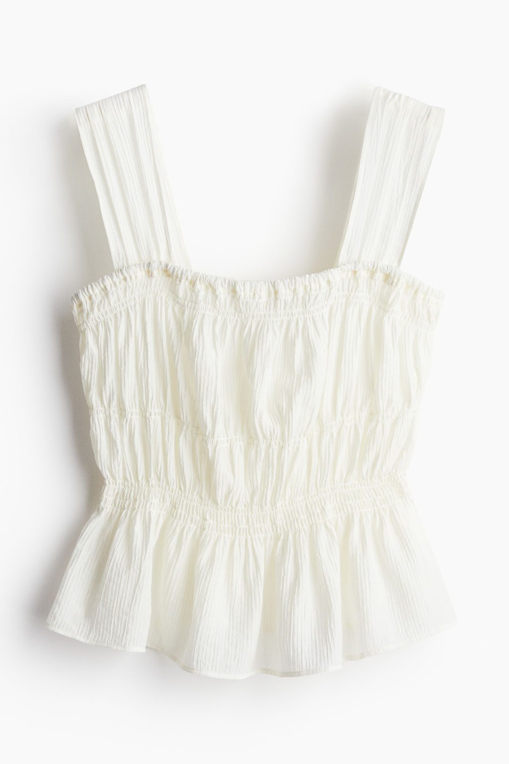 Top de crepe con peplo - H&m фото 8