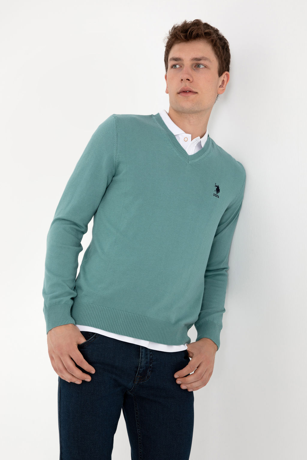 Erkek Mint Basic Kazak Sepette S_rpriz _ndirim - U.s. polo assn фото 9