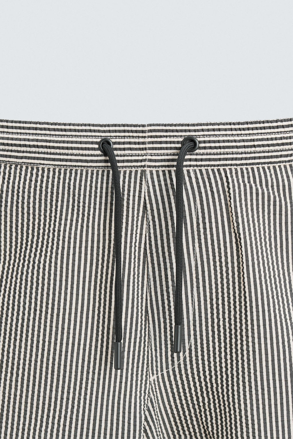 MEDIUM SEERSUCKER SWIMMING TRUNKS - Zara фото 9