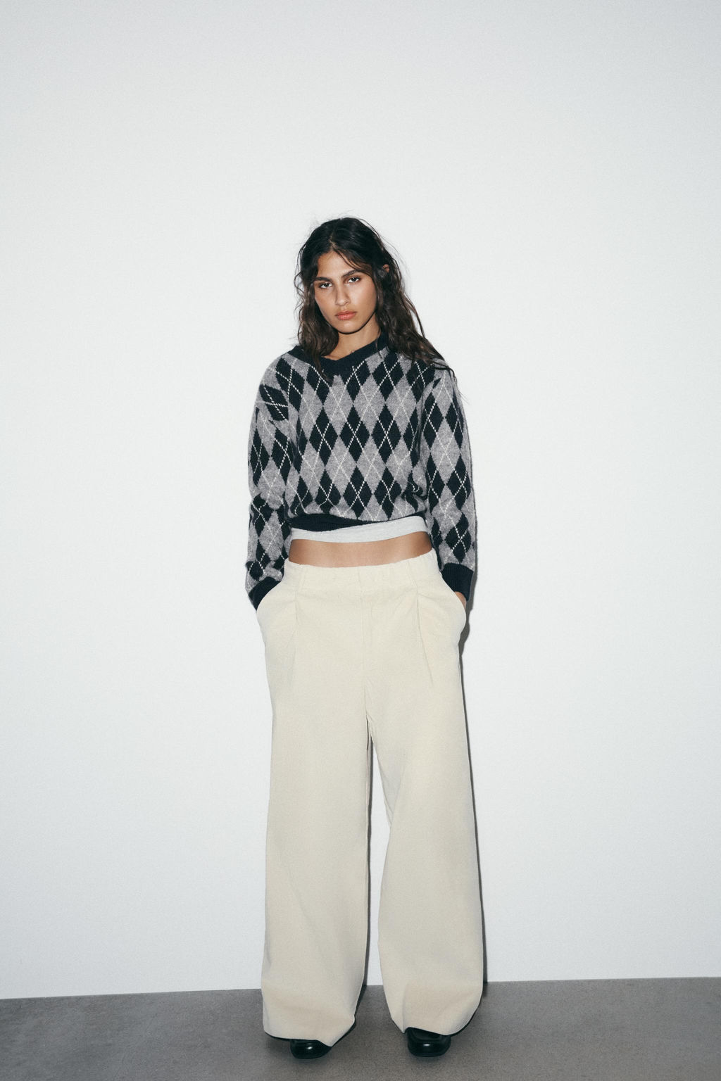CORDUROY TROUSERS WITH POCKETS - Zara фото 5