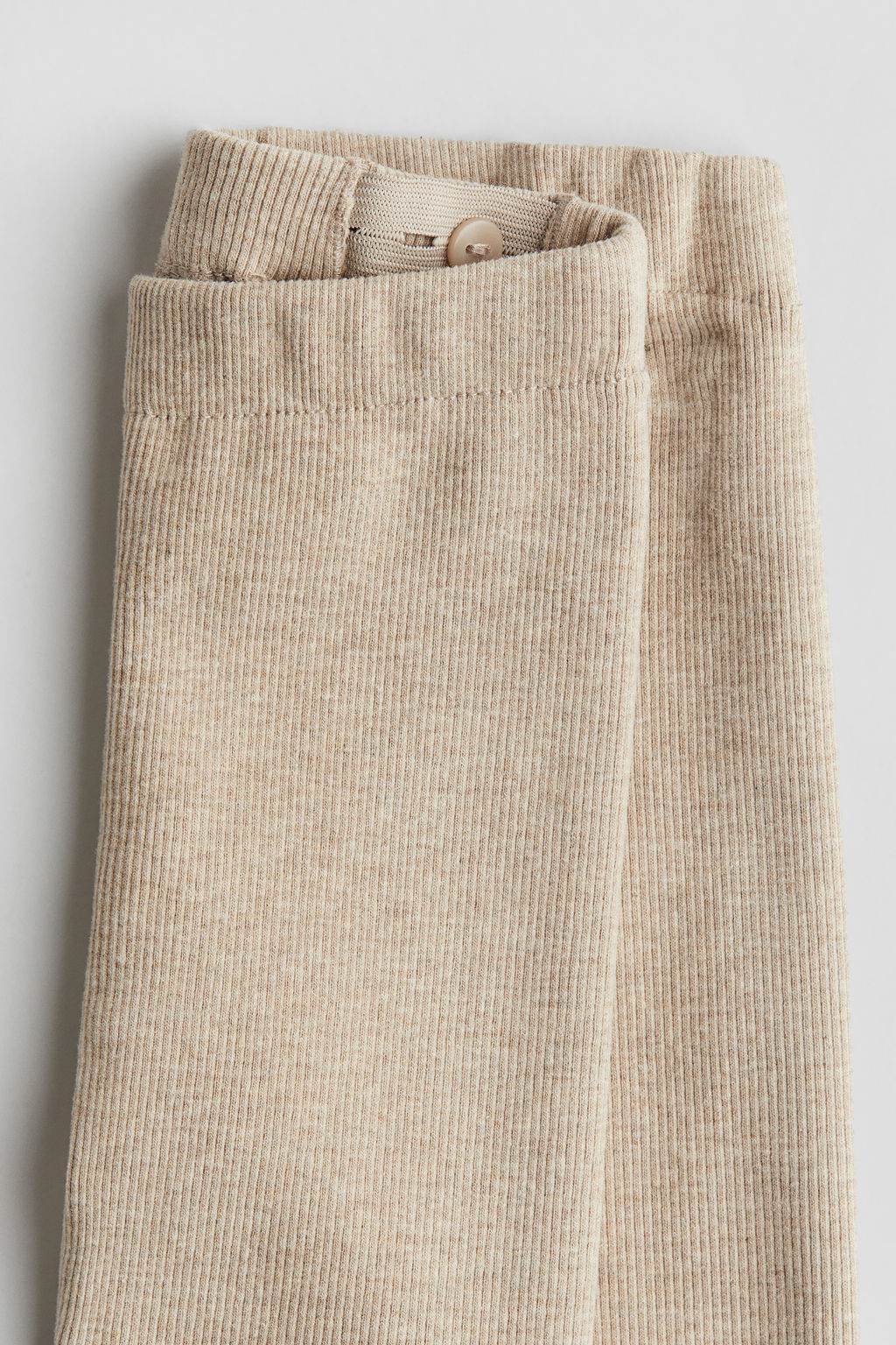 Leggings de algod?n acanalado