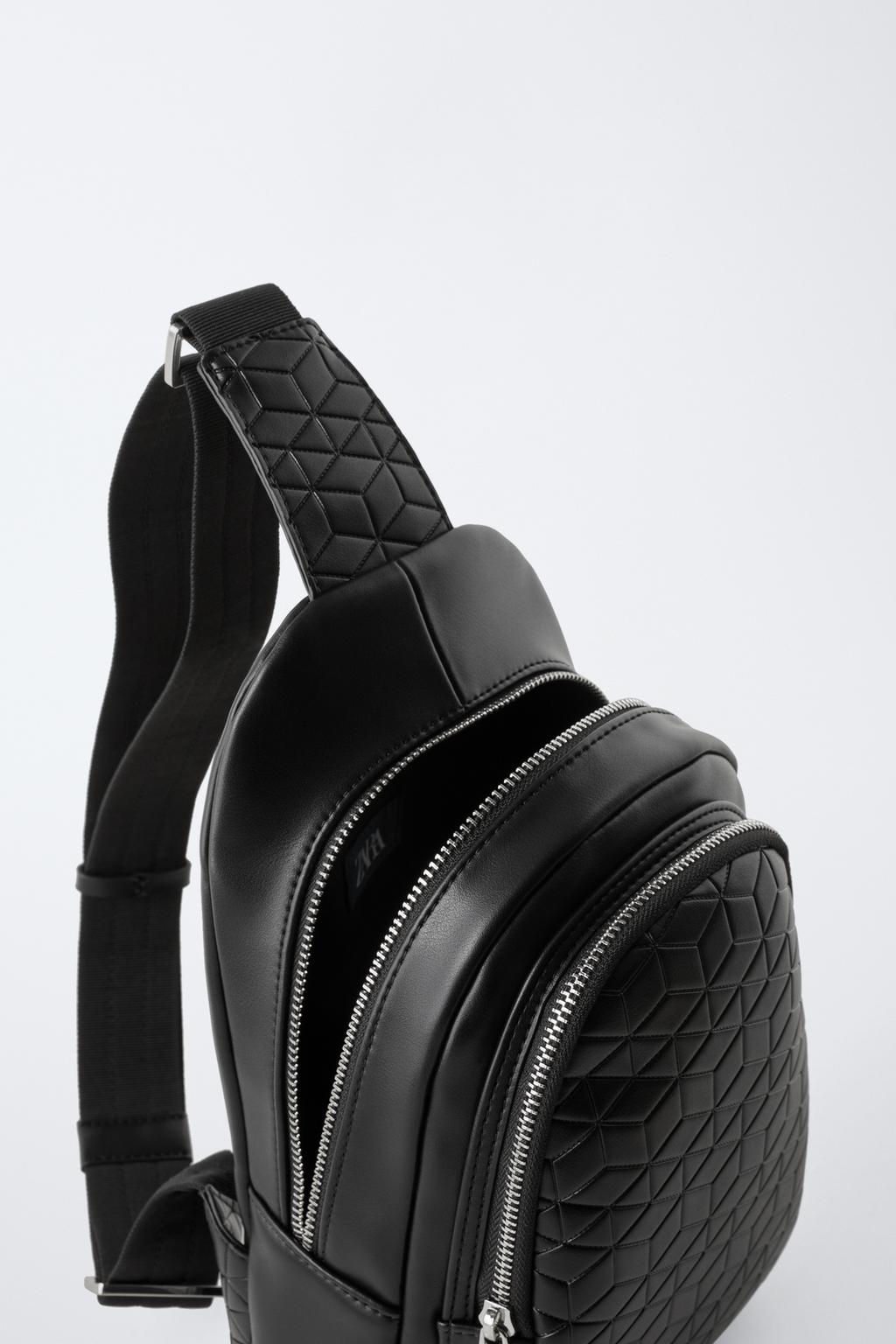 EMBOSSED CROSSBODY BAG - Zara фото 4