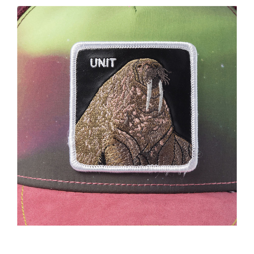 Бейсболка GOORIN BROTHERS арт. 101-1696 (салатовый / розовый)  фото 2