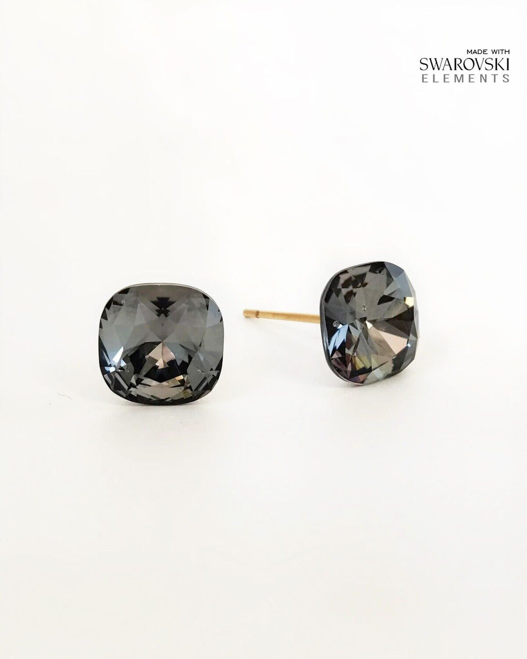 Серьги с кристаллами Swarovski