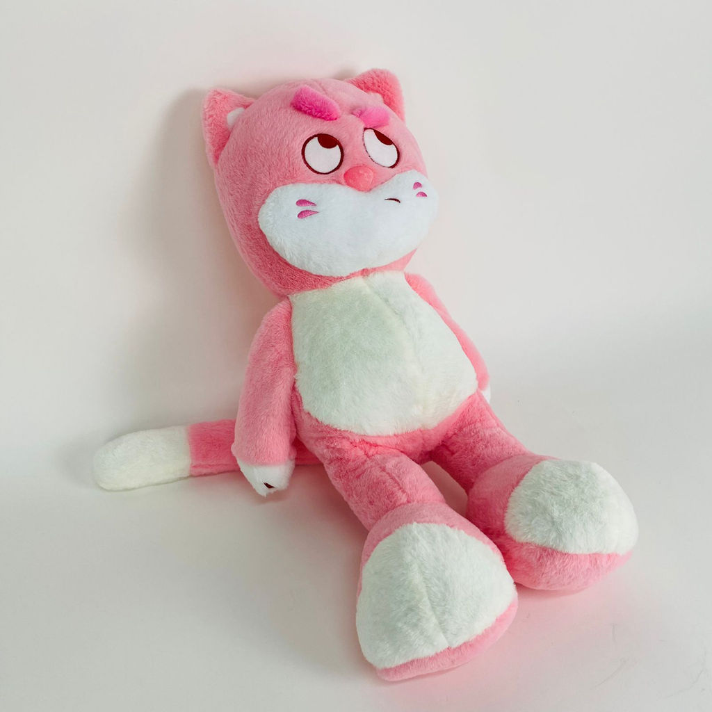 Мягкая игрушка Кот розовый 48 см - Storyland фото 5