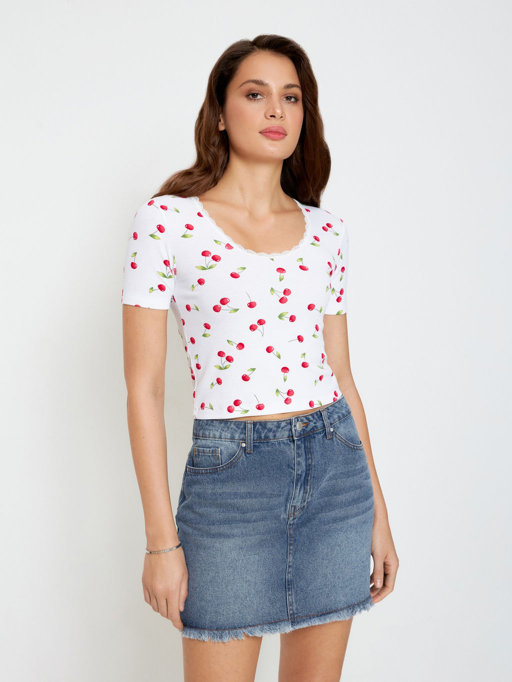 Блузка жен. Bette белый принт - Concept club фото 2