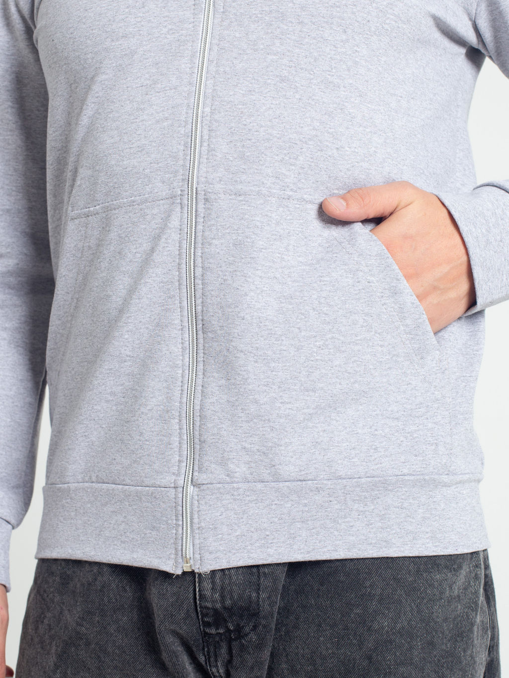 Толстовка мужская футер 2-нитка ВЕГАС МЕЛАНЖ - Domtrik фото 4