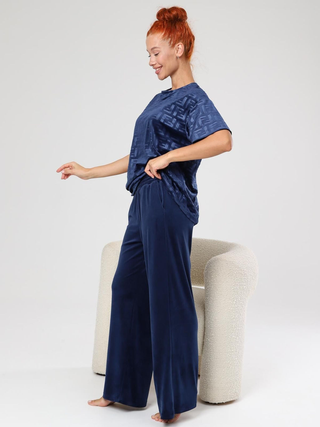 IV-CAPRIZ Элнора-Жаккард - костюм из велюра с лайкрой фото 21