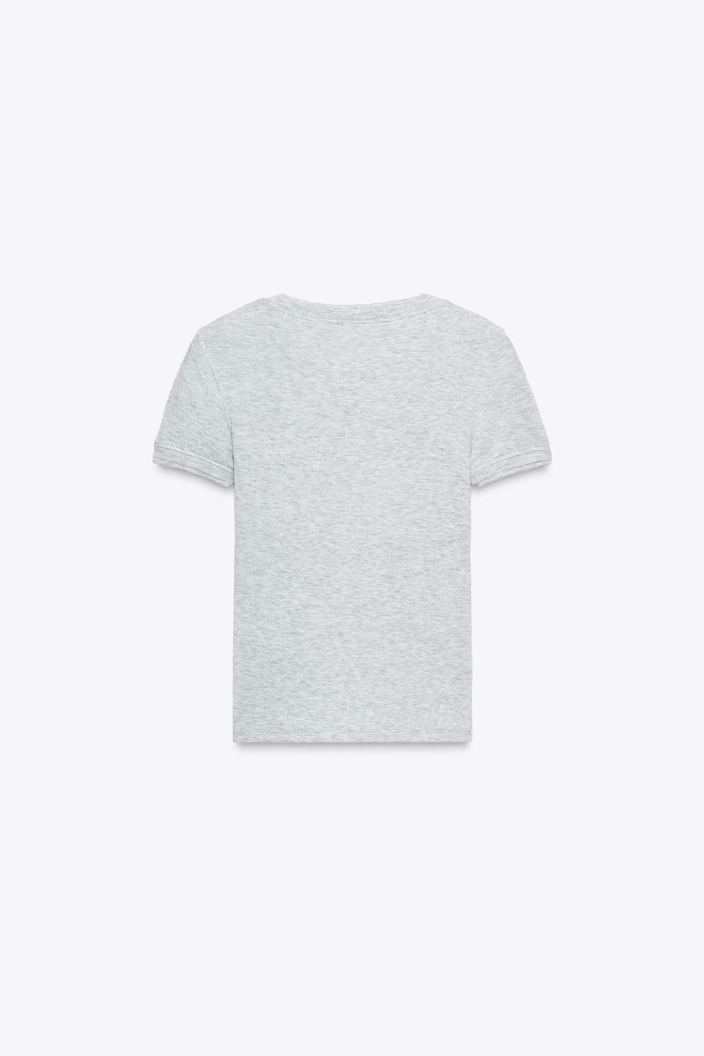 SOFT SHORT SLEEVE T-SHIRT - Zara фото 5