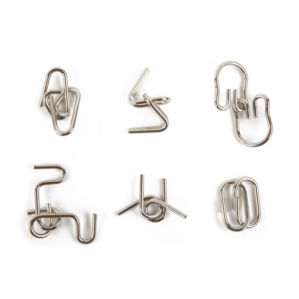 DELFBRICK DLM-55 Набор металлических головоломок 04_Дельта 12 элемент