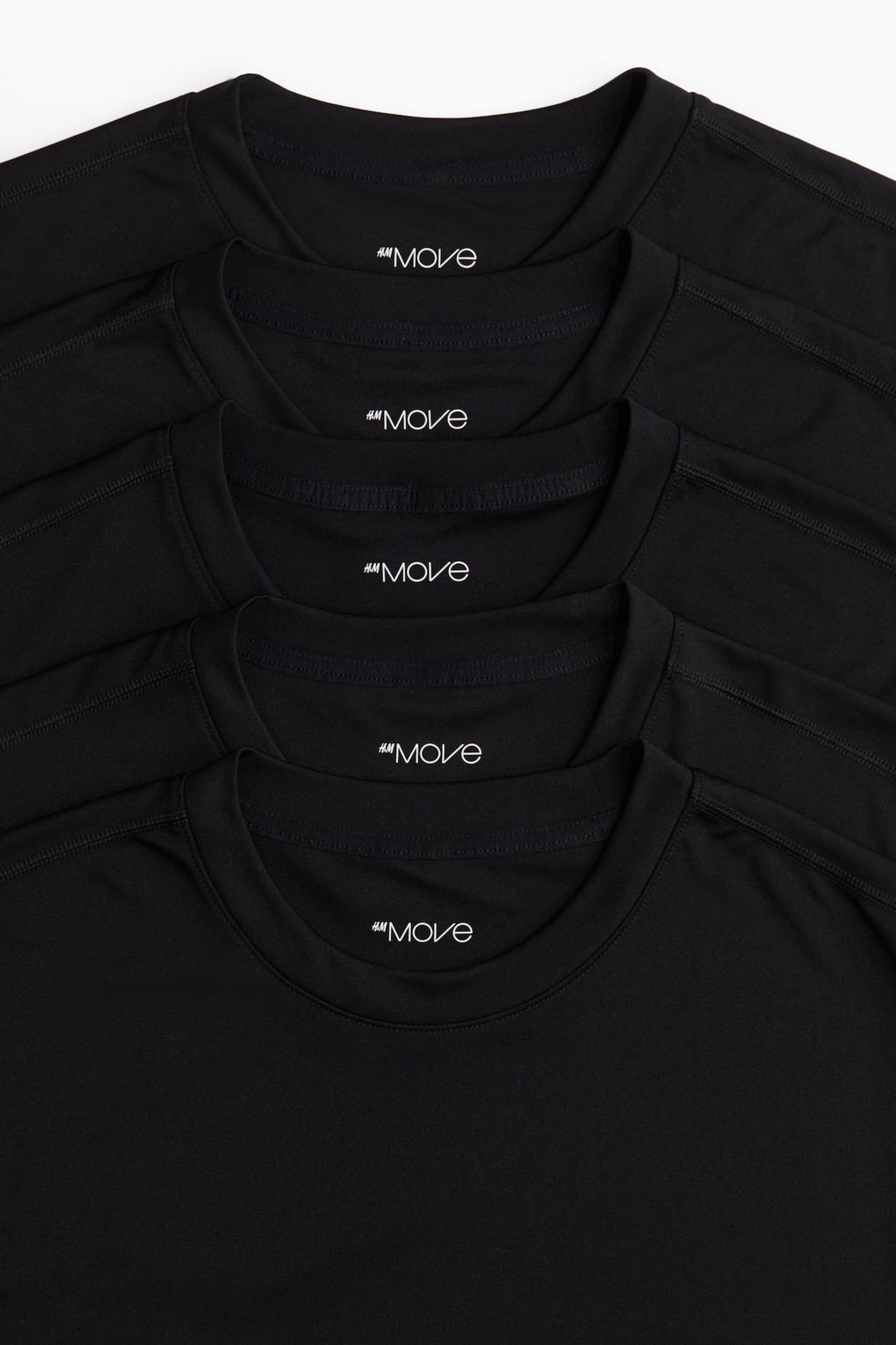 Pack de 5 camisetas en DryMove Regular Fit - H&m фото 2