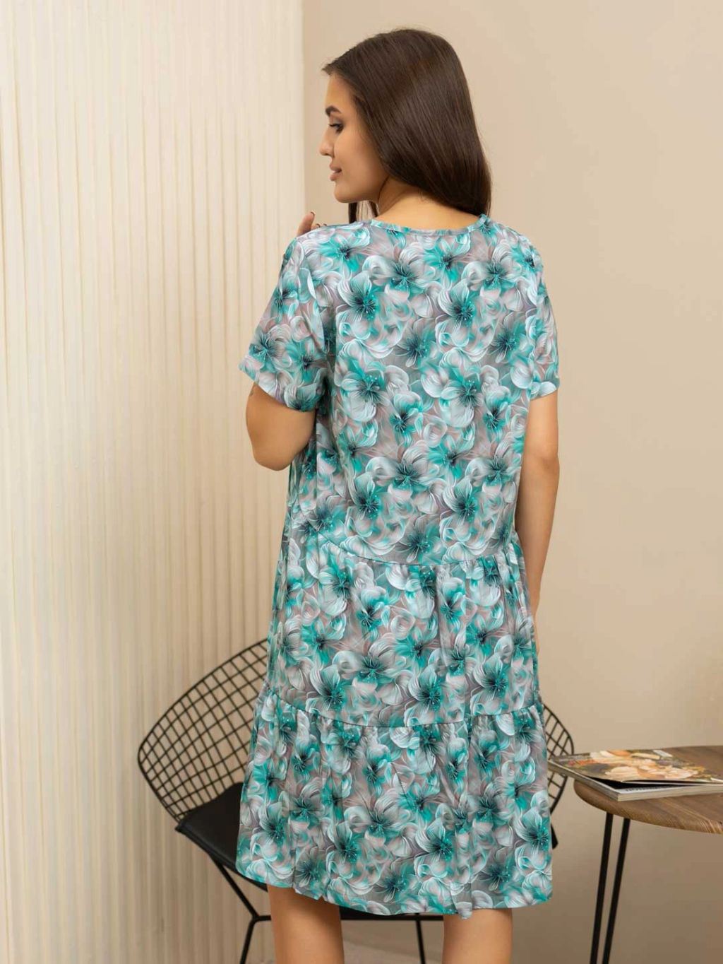 Платье женское, цвет зеленый - Барболета фото 2