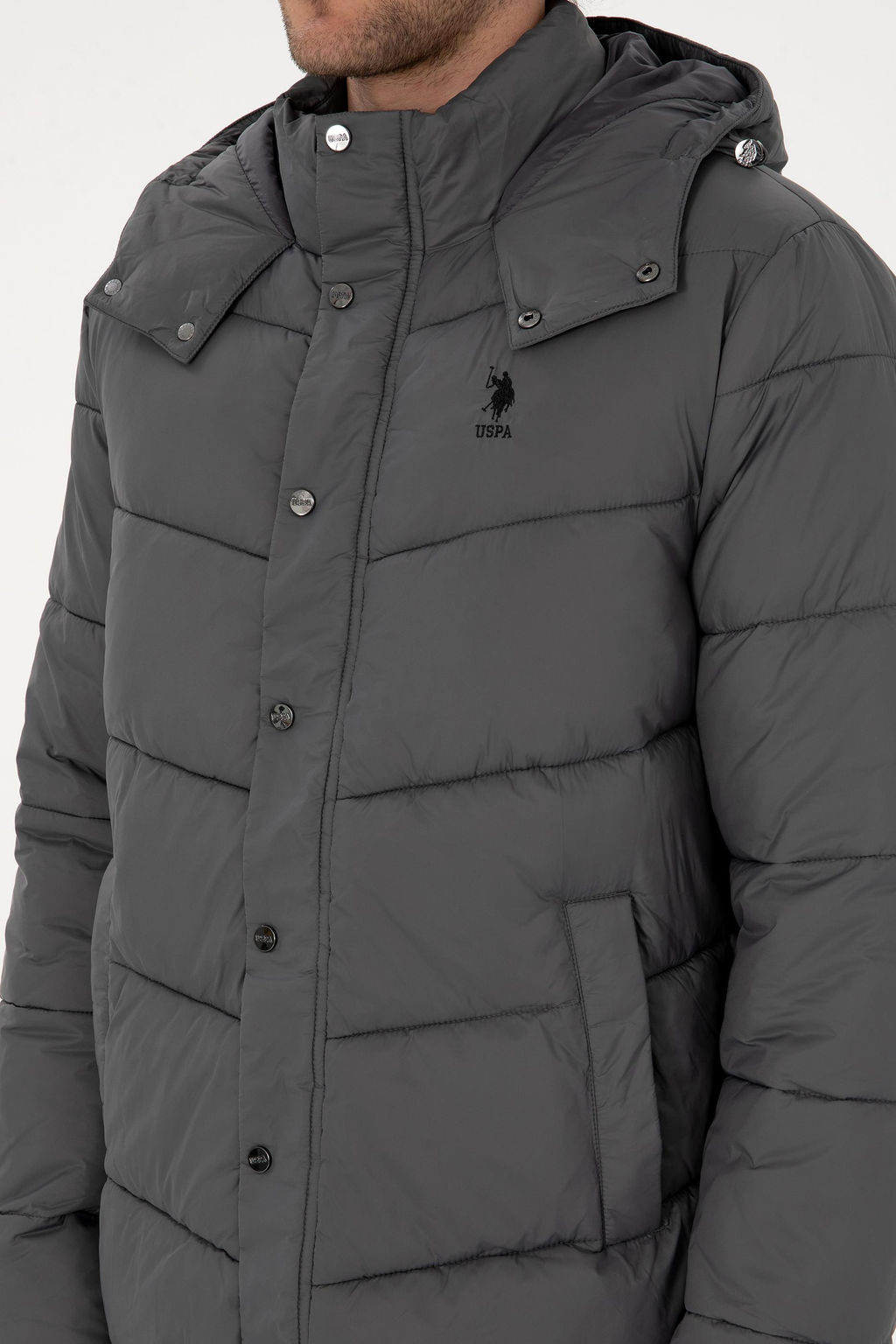 Erkek Gri Mont - U.s. polo assn фото 7