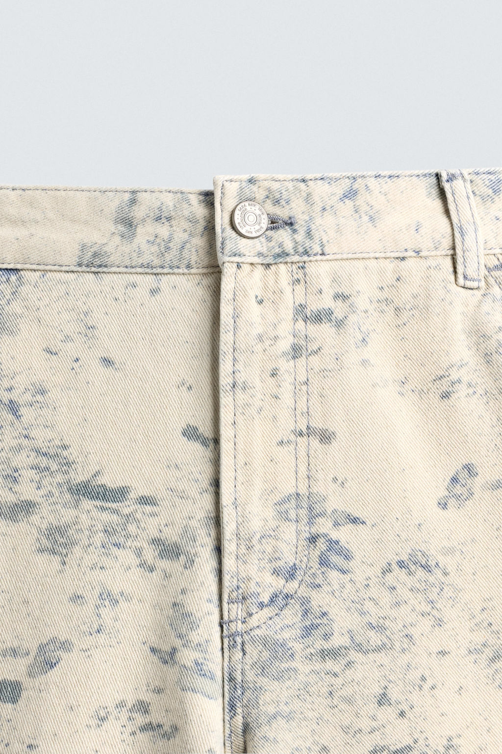 ABSTRACT PRINT CARPENTER POCKET BERMUDA SHORTS - Zara фото 9