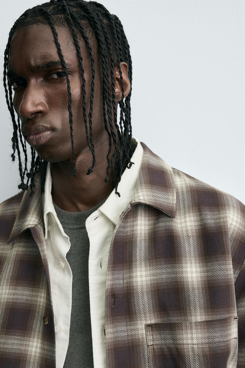 CHECK OVERSHIRT