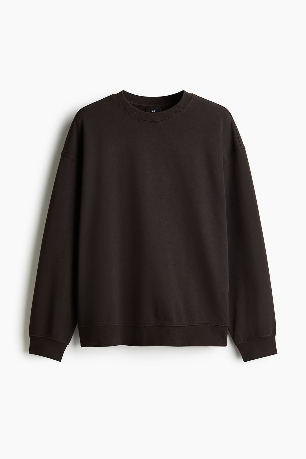 Sudadera de algodon efecto lavado Loose Fit - H&m фото 5