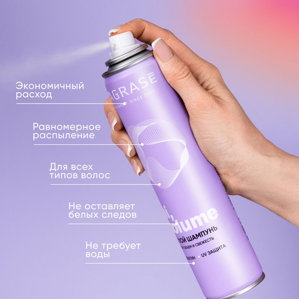 LA GRASE Жидкость для укладки волос Double Volume, 150мл (РФ) - LaGrase фото 82