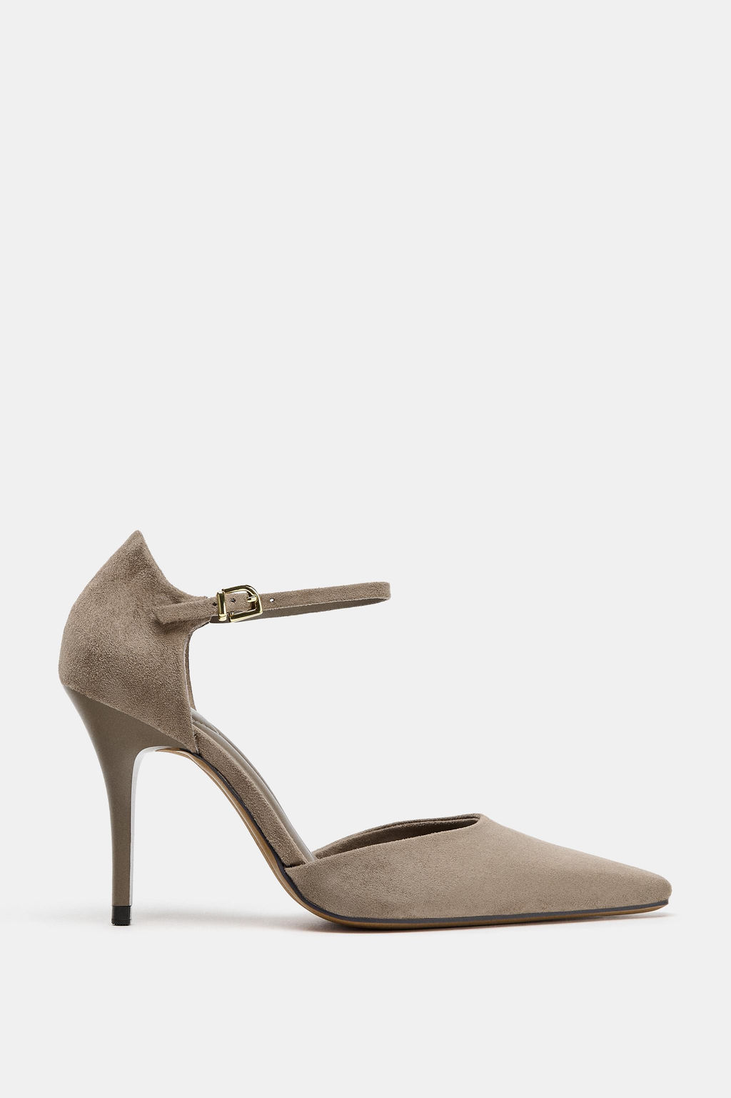 HIGH-HEEL ANKLE STRAP SHOES - Zara фото 3