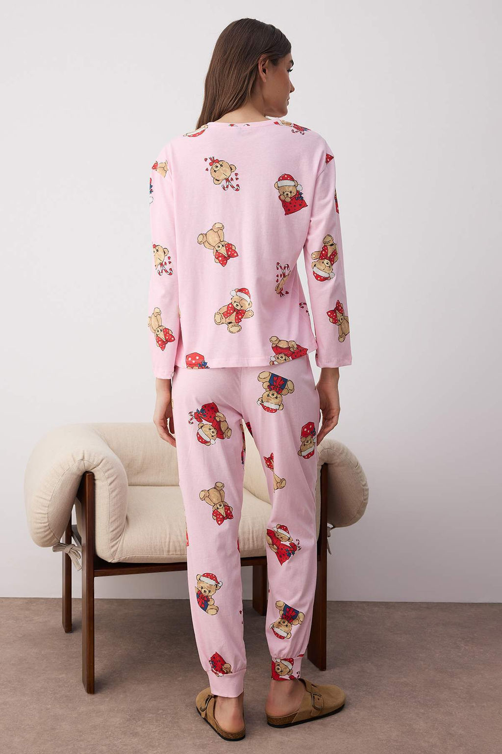 Pembe Y?lbas? Suprem Orme Pijama Tak?m? THMAW26PT00052