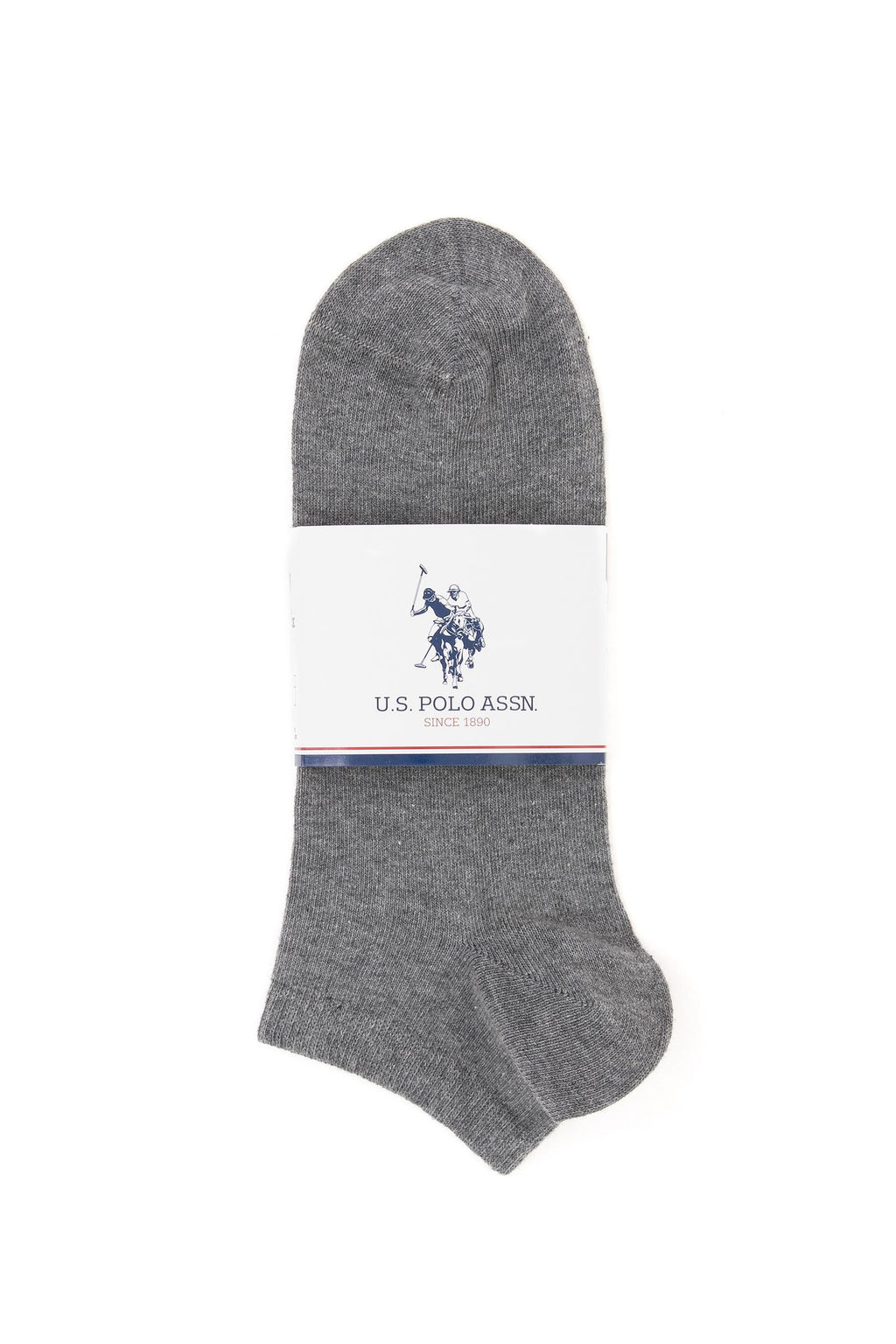 Мужские серые меланжевые носки-сапожки Неожиданная скидка в корзине - U.s. polo assn фото 4