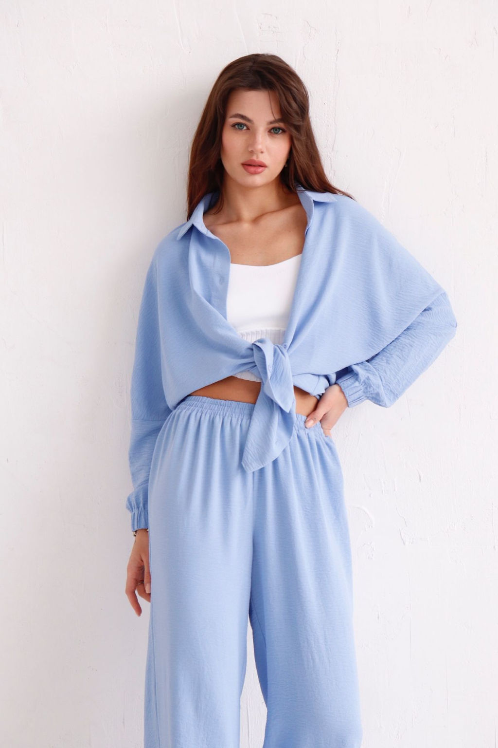 6440 Костюм летний голубой - Martichelli фото 12