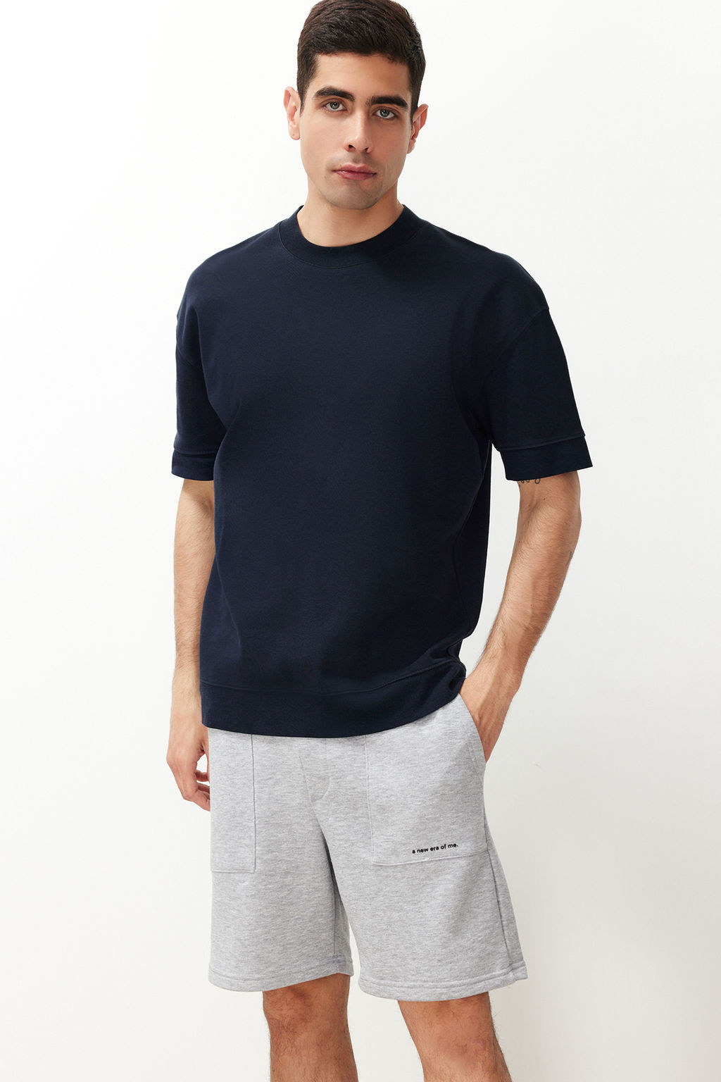 TRENDYOL MAN Regular/Normal Kesim Yaz? Bask?l? Sort&Bermuda TMNSS24SR00056 - Trendyolmilla фото 12