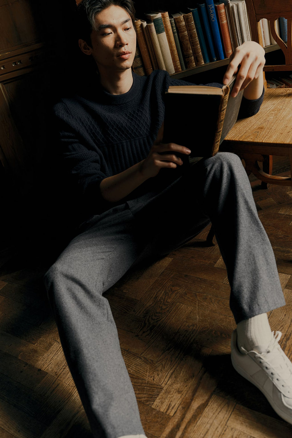 Pantalon de fieltro Regular Fit - H&m фото 2