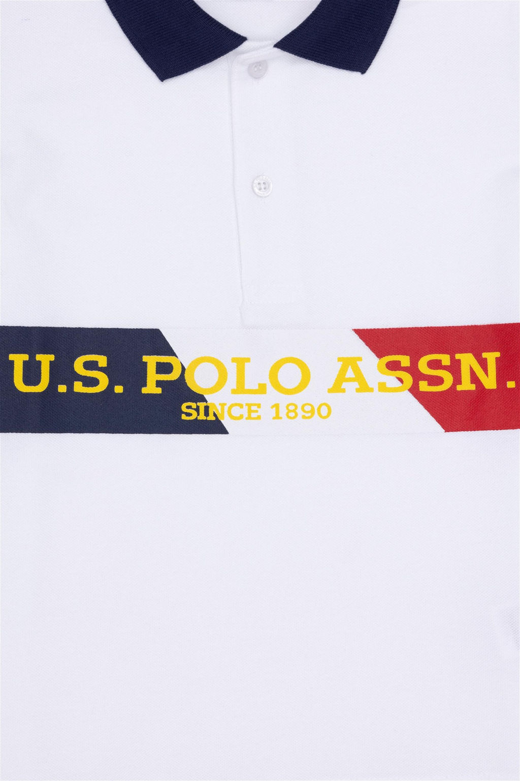 Белая футболка с воротником-поло для мальчика Неожиданная скидка в корзине - U.s. polo assn фото 5