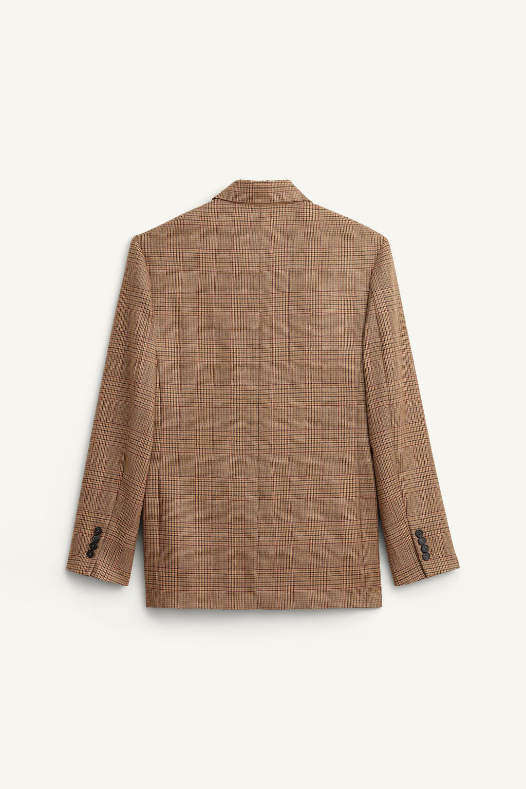 LIMITED EDITION 100% WOOL CHECK BLAZER - Zara фото 5