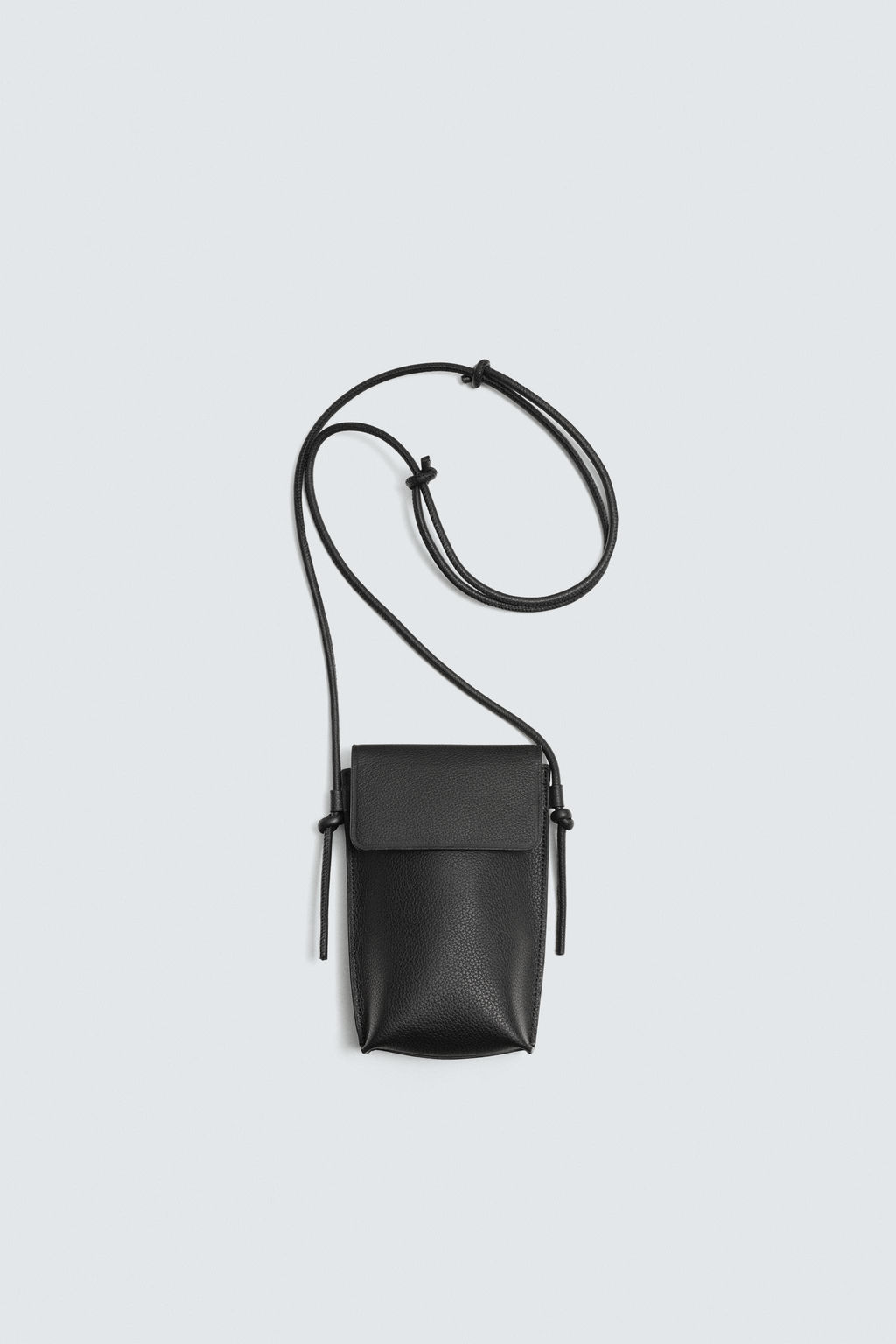 LEATHER CROSSBODY BAG - Zara фото 15